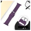 Silikonowa opaska Silicone Strap APS do Apple Watch 42 / 44 / 45 mm pasek bransoleta do zegarka - miętowa